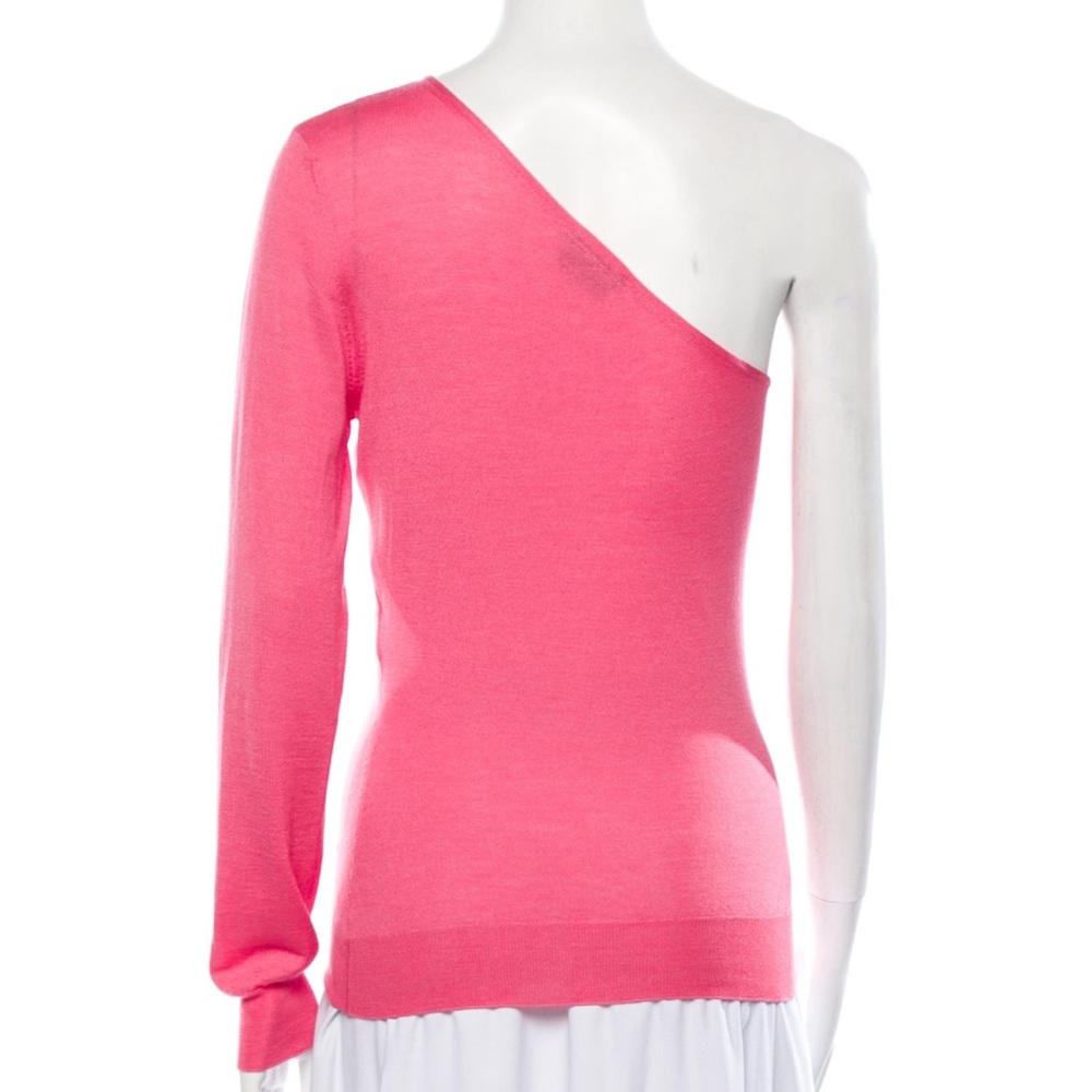 Tom Ford cashmere one sleeve sweater small pink